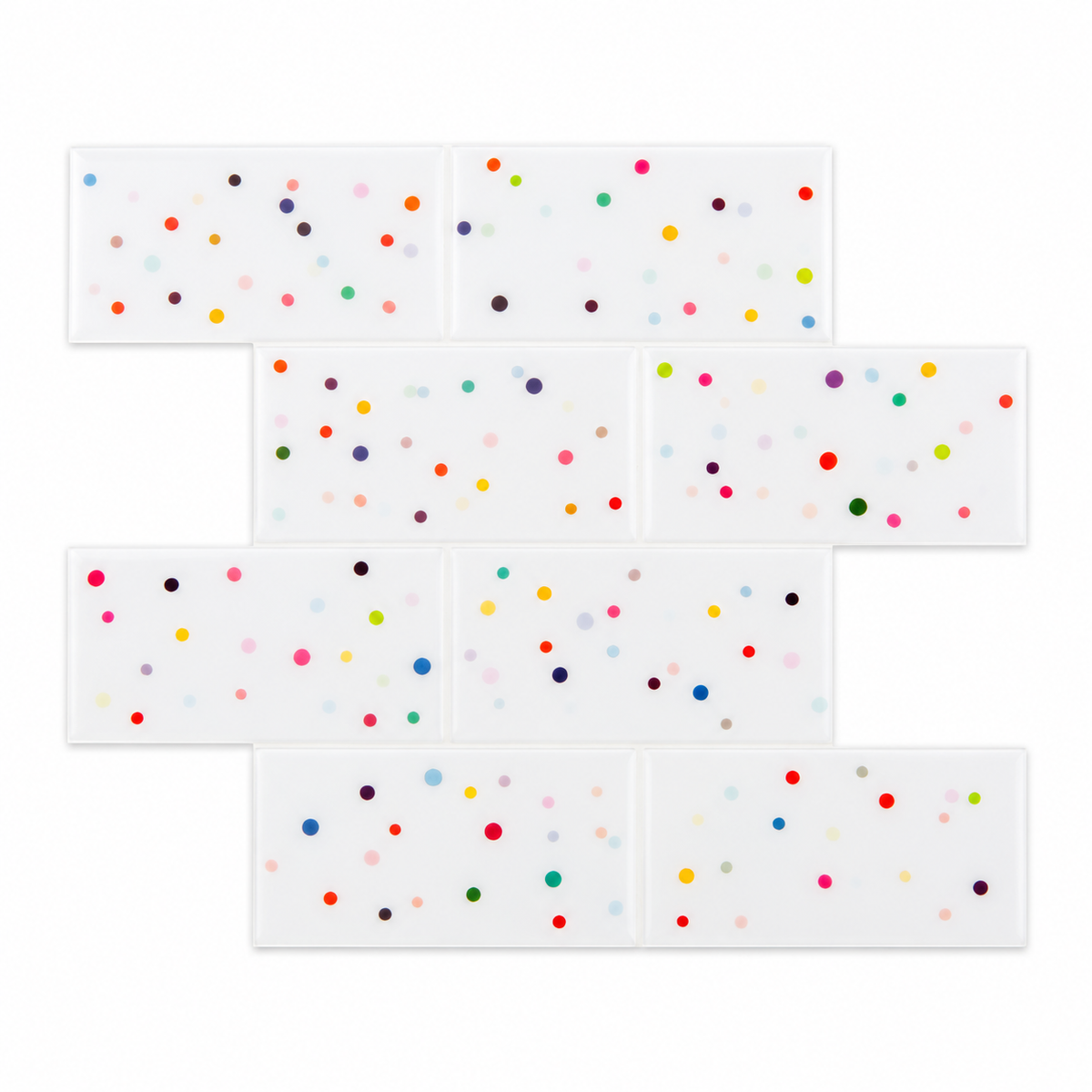Confetti Brick Peel & Stick Wall Tiles